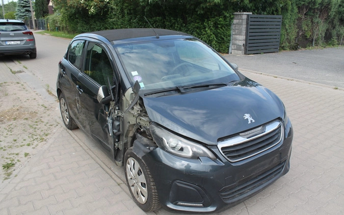 Peugeot 108 cena 13900 przebieg: 151476, rok produkcji 2014 z Ozorków małe 67